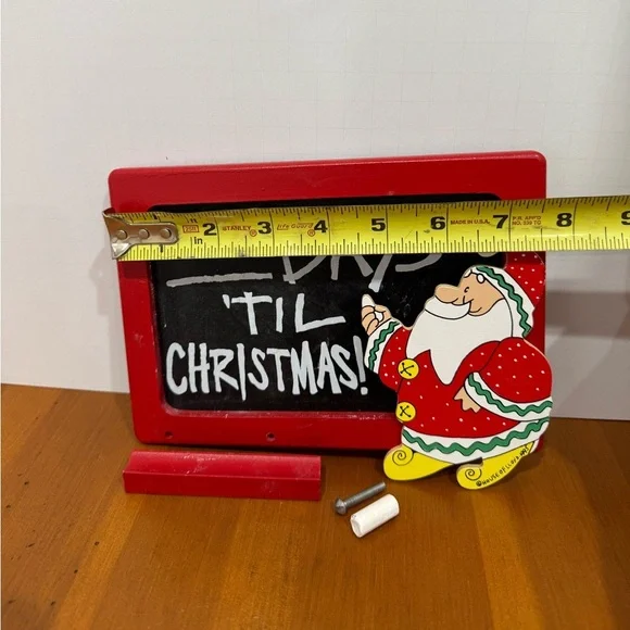 Vintage 1995 days till Christmas sign - Picture 6 of 8